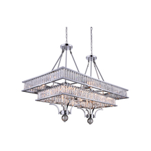CWI Lighting 9972P37-16-601 - Shalia 16 Light Island Chandelier With Chrome Finish