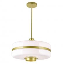 CWI Lighting 1143P16-1-270 - Elementary 1 Light Down Pendant With Pearl Gold Finish