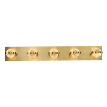 Eurofase 37071-028 - RYDER,BATHBAR,LED,5LT,BR GOLD
