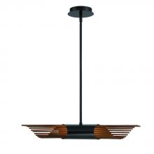 Eurofase 44478-018 - UMURA,24IN,2LT CHANDELIER,BLK