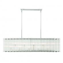 Eurofase 47240-025 - GLASBURY-CHD-10LT-52IN-PN-CL