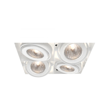 Eurofase TE214BGU10-02 - MULT,GU10,TRIMLSS,4LT,50W,WHT