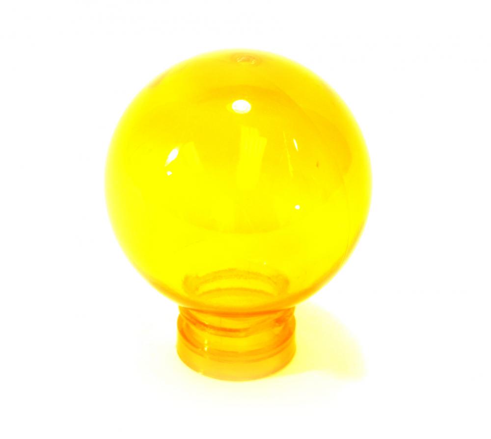 2.5" Globe w/o-ring, Yellow (SPECIAL ORDER)