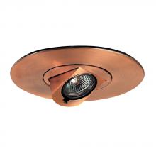 Elco Lighting EL2597CP - DISCONT ADJSTBL PULL DOWN TRIM 6"