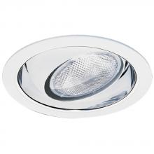Elco Lighting EL519WW - 5" RGRSD WHT EYEBALL WHT RFLCTR