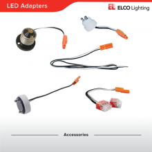 Elco Lighting PSA31 - SKT ADPTR MALE GU10 SKT TO MALE IDEAL