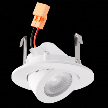 Elco Lighting E218C0630W - 2" ADJSTBL LED GIMBAL TRIM 600LMN 3K
