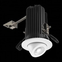 Elco Lighting E2L97F27W - 2" Round Pull-Down Teak LED Light Engine