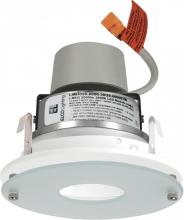 Elco Lighting E412R0830C - 4" CHR LED INSRT DROP GLS 850LM 27K