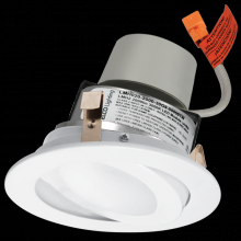 Elco Lighting E418R08SDW - 4" RND ADJSTBL INSRT W/ DRVR 850LM SSD