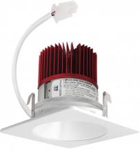 Elco Lighting E420C1630W2 - 4" LED Light Engine with Square Reflector Trim