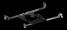Elco Lighting E4LF1 - 4" SML FRAME W/HNGR BRS NO JB FOR PNL LGT