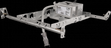 Elco Lighting E4SQLFU12D2 - 4" SQUARE LED FRAME W/ DRVR 1250 LMN
