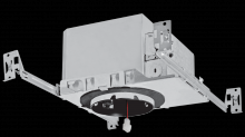 Elco Lighting E4TL16ICASD - 4" Trimless Cedar System New Construction IC Airtight Housing w/Driver