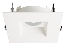 Elco Lighting EKCL4743BB - Flexa™ 4" Square Baffle for Canless Koto™ Module