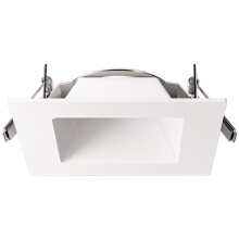 Elco Lighting EKCL6829W - 6" Pex™ Canless Square Adjustable Reflector Trim