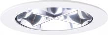 Elco Lighting EL1444C - 4" LV CLEAR RFLCTR W/CROSS BLADES