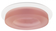 Elco Lighting EL1452R - 4" PINK GLAS LV TRIM