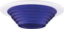 Elco Lighting EL1453BL - 4" BLUE GLAS LV TRIM