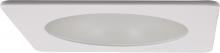 Elco Lighting EL2312W - 3" SQR TRIM W/FROSTED LENS