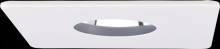 Elco Lighting EL2319C - 3" SQR WHITE PINHOLE W/CHROME RFLCTR