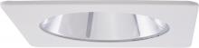 Elco Lighting EL2411W - 4" ADJSTBL LV SHWR TRIM CLR LNS CLR RFLTR