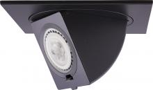 Elco Lighting EL2427B - DISCON 4" LV ADJ SQR TRIM 0-90DEGREE
