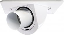 Elco Lighting EL2487W - DISCON 4" SQR ADJSTBLE PULL DOWN W/SNOOT