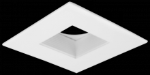 Elco Lighting EL2983W - 4" LINE VOLTAGE SQUARE TRIM METAL BFFL