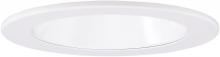 Elco Lighting EL4411W - DISCON 4" WHITE RFLCTR TRM W/3 OPTIC LENS