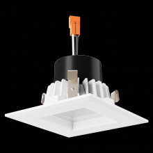 Elco Lighting EL441CT5W - 4" LED INSRT SQR BFFL 10W 750LMN 5CCT