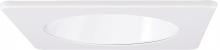 Elco Lighting EL4511W - DISCON 4" SQR RFLTRTRM W/CLR GLASS 3 LENS