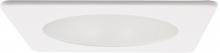Elco Lighting EL4512W - DISCON 4" SQRRFLCTR 3FRSTD GLSS OPTICLENS