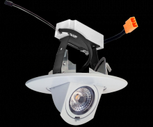 Elco Lighting EL49730DXW - 4" LED ADJSTBL TRM 0-90DEG 0-10V DIM