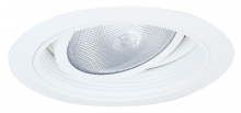 Elco Lighting EL576W - 5" WHT RGRSD GMBL W/WHT BFFL