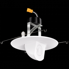 Elco Lighting EL69730W2 - 6" LED ADJUSTABLE TRIM 0-90DEG DIMM 3000K