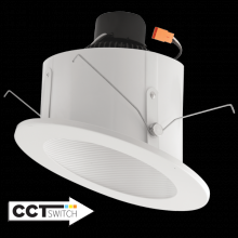 Elco Lighting EL713CT5B - 6" SLP BFFL INSRT 15W PAR30 GMBL 1050LM