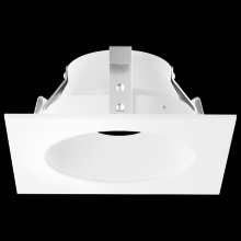 Elco Lighting ELK3322W - 3" SQUARE ADJUSTABLE RFLCTR WALL WASH WHT