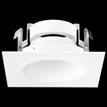 Elco Lighting ELK3393W - Pex 3" Square Adjustable Baffle