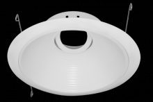 Elco Lighting ELK693BW - 6" BLK W/ WHT RND ADJSTBL BFFL TRIM KOTO