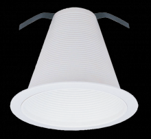 Elco Lighting ELM302W - DISCON 6" AT MTL BFL CONE TRIM W/RING