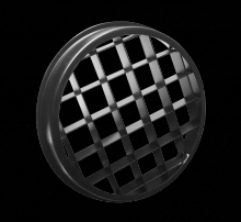 Elco Lighting EP222B - Louver Track Accessories