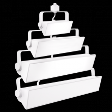 Elco Lighting ETW43CT5W - 40W 20" LED WALL WASH 5CCT 27K-50K