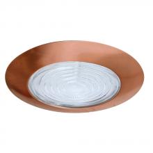 Elco Lighting EL113CP - DISCON 6" IC SHWR TRIM RFLCTR W/FRSNL LNS
