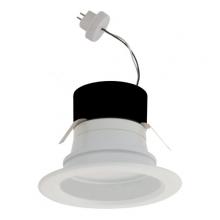 Elco Lighting EL14140W - DISCON 4" LED RFLCTR INSERT 12V 8W DIM