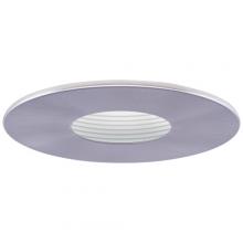 Elco Lighting EL1423WN - DISCON 4"  LV BN PINHOLE TRIM W/WHT BFFL