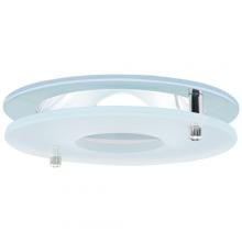 Elco Lighting EL1426C - DISCON 4" RFLCTR TRIM W/SSPND FRSTD GLS