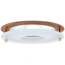Elco Lighting EL1426CP - DISCON 4" RFLCTR TRIM W/SSPNDD FRSTD GLSS