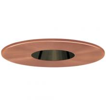 Elco Lighting EL1429BCP - DISC 4" ADJSTBL CPPR PINHLE W/BLK RFLCTR