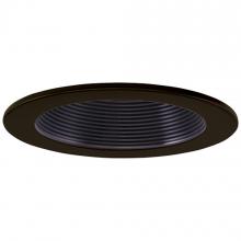Elco Lighting EL1493BBZ - DISCON 4" BLK BFFL W/BRONZE RING